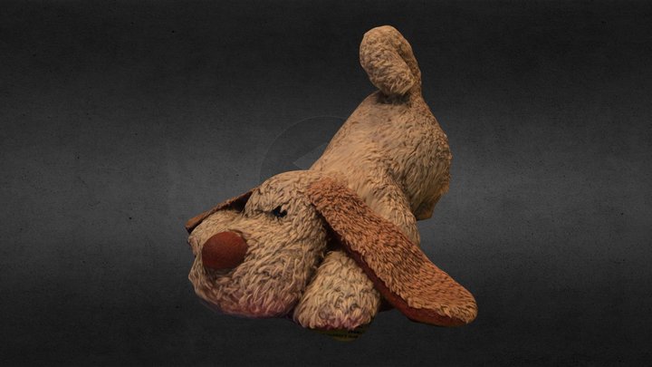 teddy dog  #3dst9 3D Model