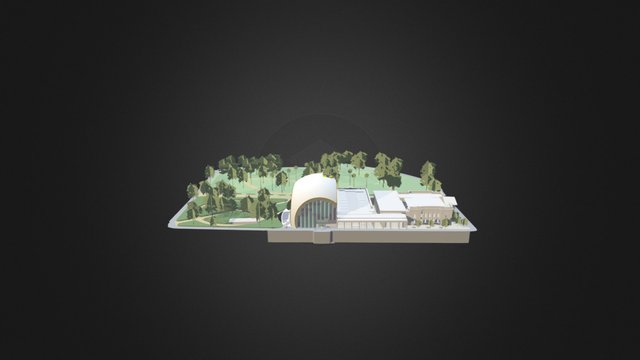 Geelong Library and Heritage Centre V3 3D Model