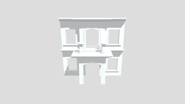 Asset- classic House 3D Model