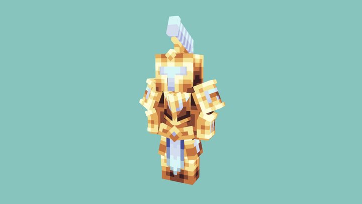 Paladin armor 3D Model
