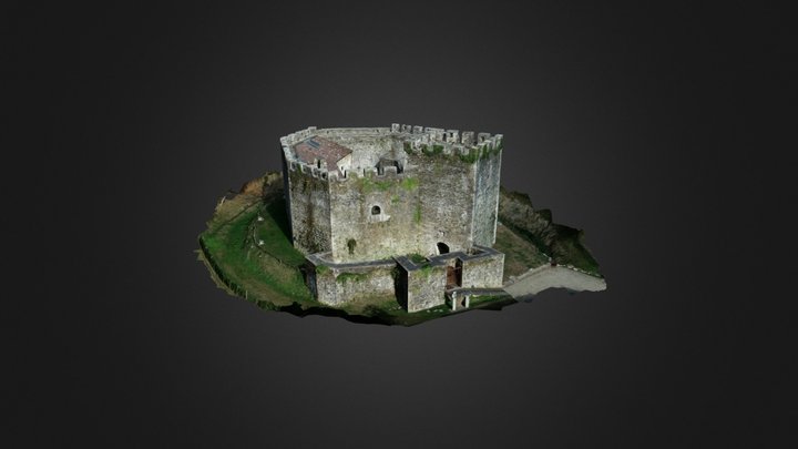Castelo De Moeche 3D Model