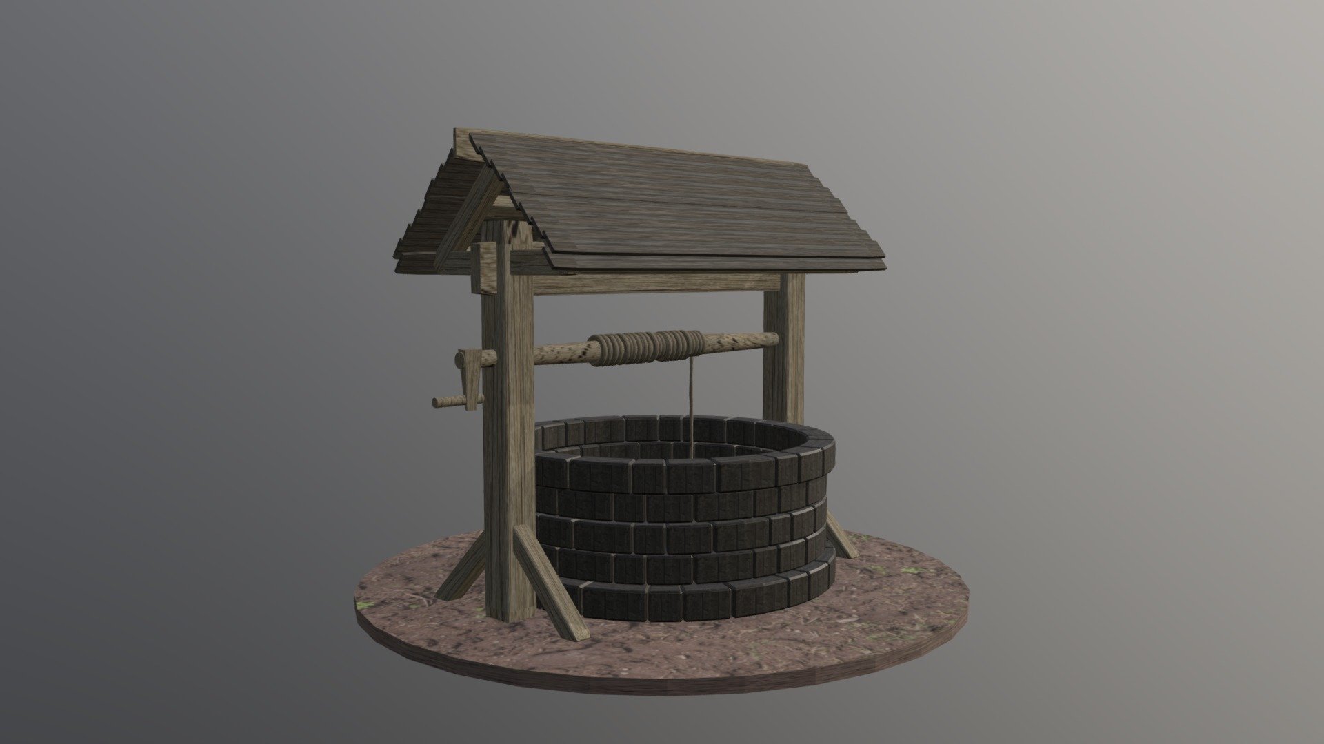 New Well Download Free 3D model by Alz1970 [3bc3357] Sketchfab