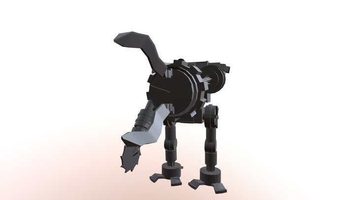 Robot Warhammer 2 3D Model