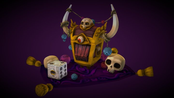 TREASURE CHEST_1 3D Model