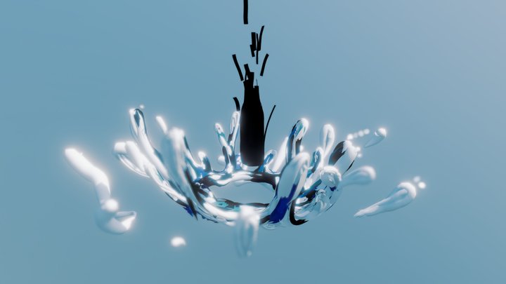 Wine Series #3, Waves of Clarity & Texture 3D Model