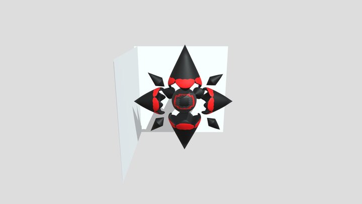 Ghost Shell 3D Model