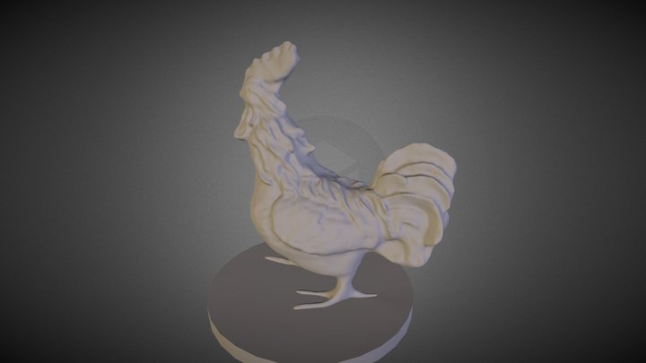 Rooster Fixed 3D Model