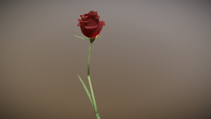 Rose 3D Model