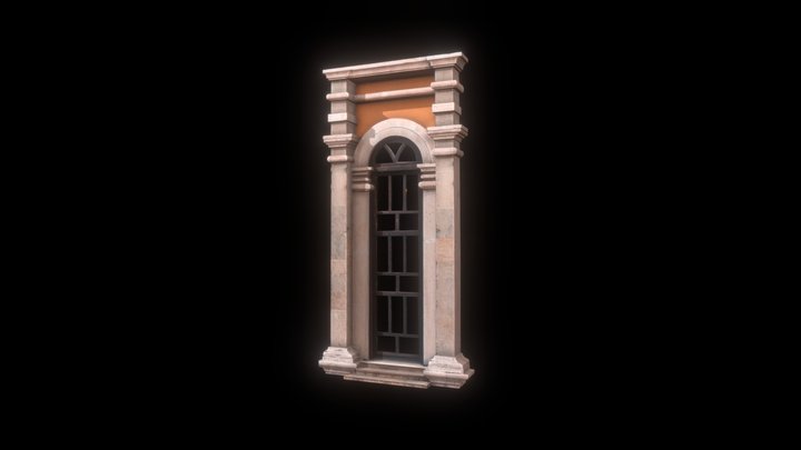 Church window 3D Model