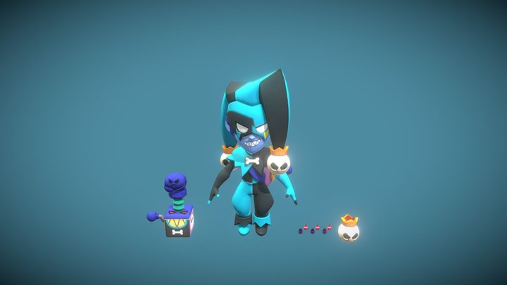 Chester - Brawl Stars by GoatGamez, Download free STL model