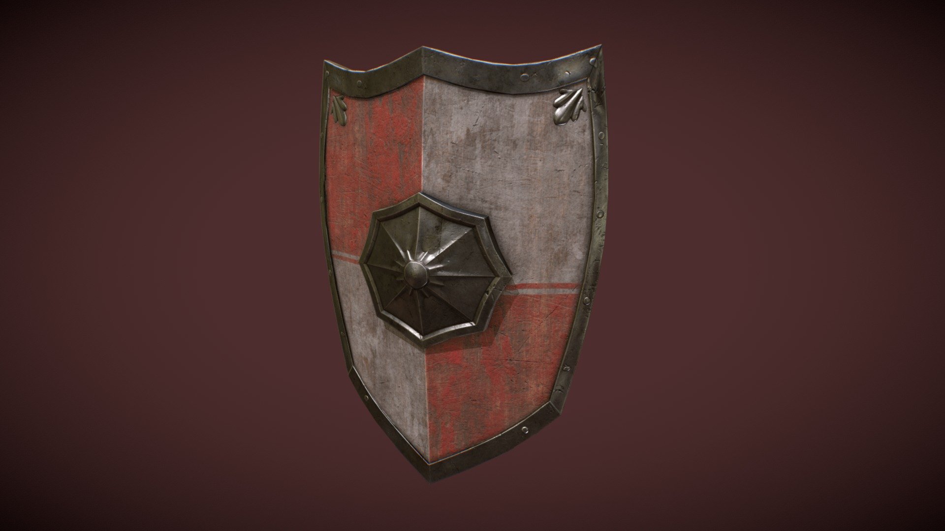Shield | Speed model | 354 verts | Free download