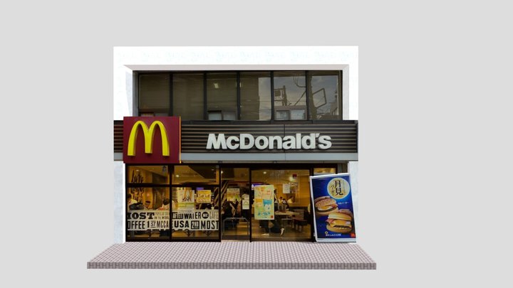 Mc Donald's japan 3D Model