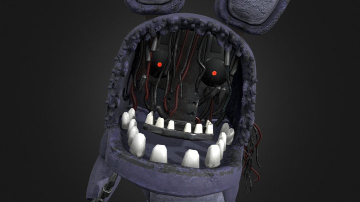 FNaF HW Withered Bonnie ReTexture & Remesh – Modèle 3D gratuit STL