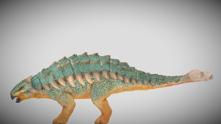 Bumpy the Ankylosaurus – Free 3D Model STL