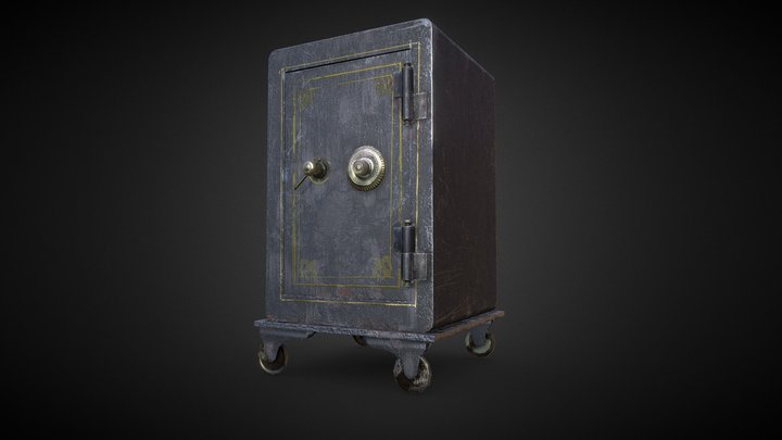 Safe for General Store 3D Model