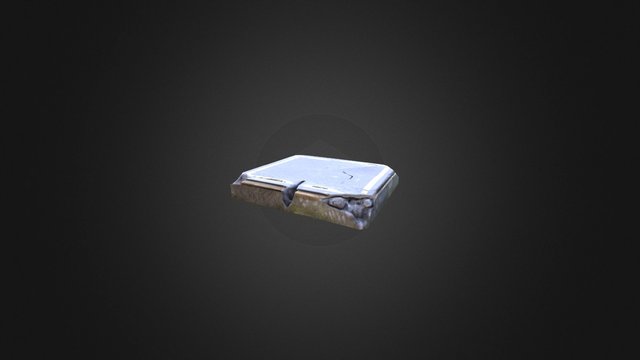 Tile low poly 3D Model