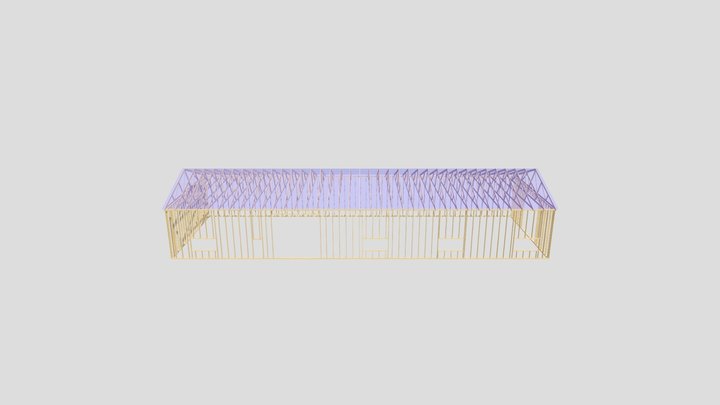 hala_gotowe 3D Model