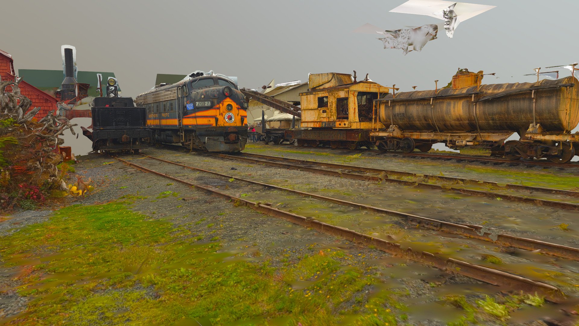 Rainier RR Train Yard
