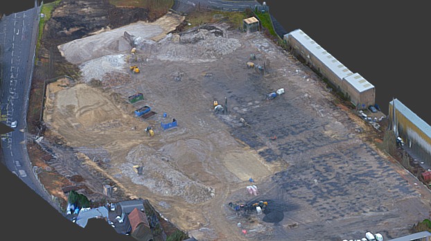 Garforth Site #2 (12 Jan 2017) - 3D model by Eurocore Aerial (@nickdrye ...