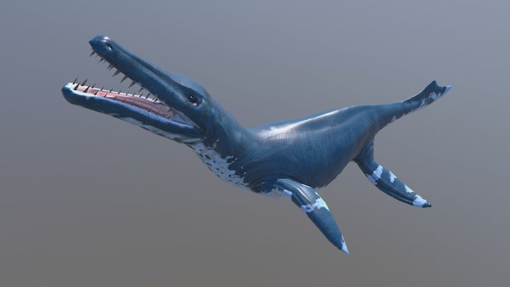 Kronosaurus 3D Model