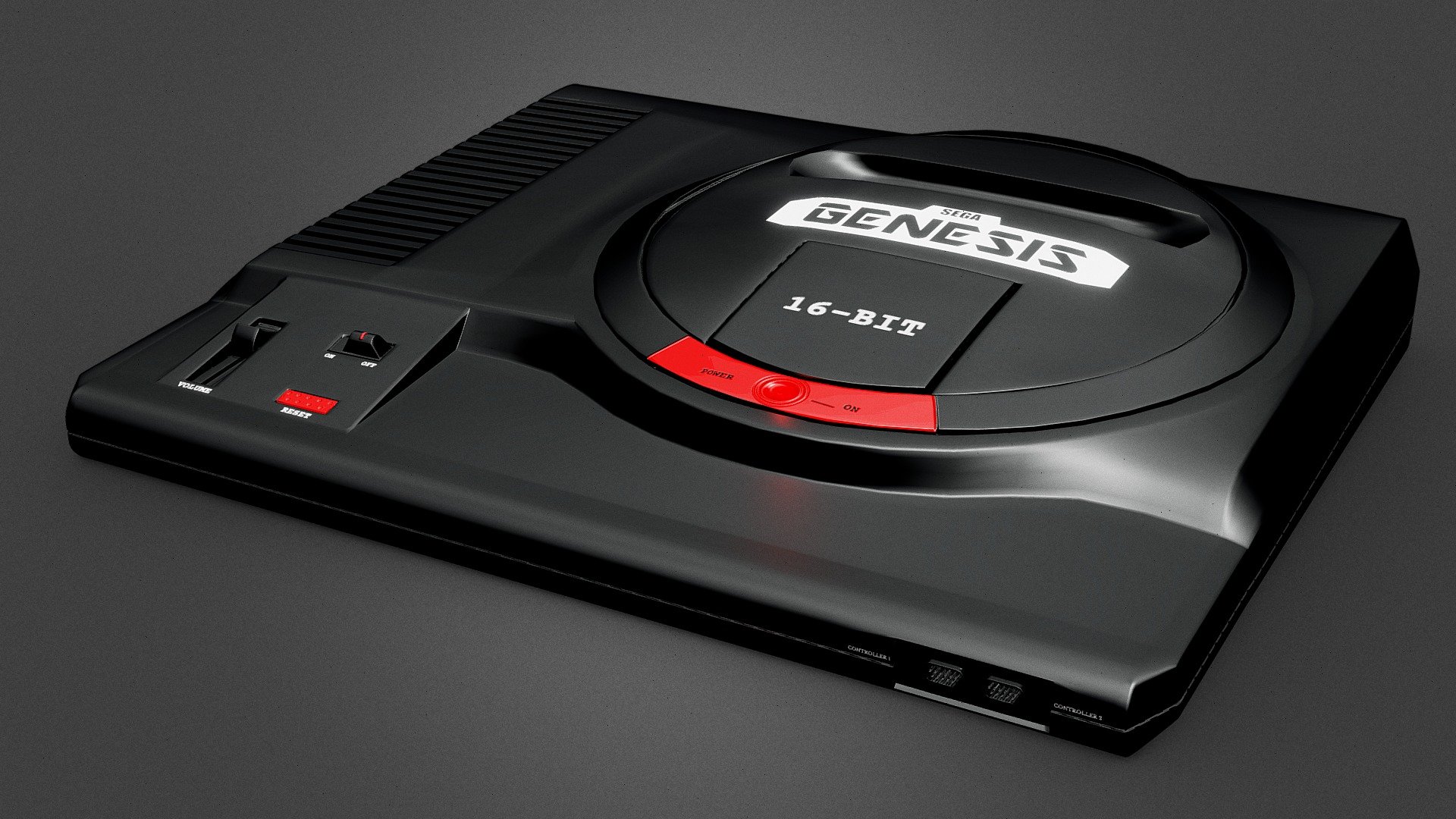 Sega Genesis 16bit Buy Royalty Free 3d Model By Mehrnaz Mehrnaza 3bcf50c Sketchfab Store 1569