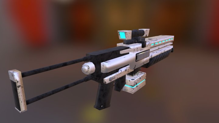 Gun 3D Model