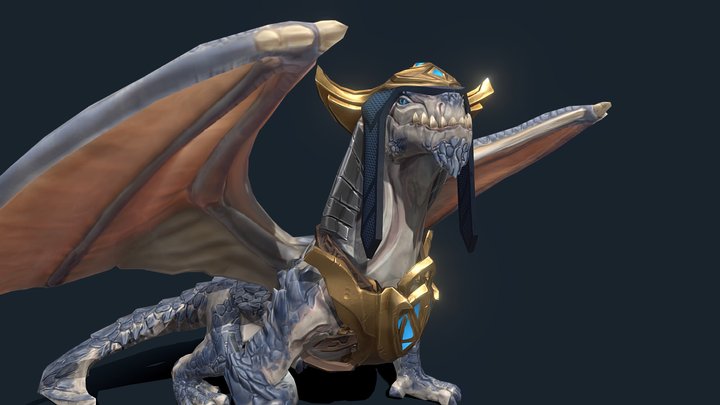 Dragon Stylized 3D Model