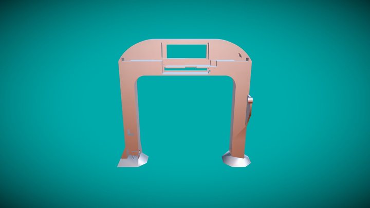 Arche infrarouge 3D Model