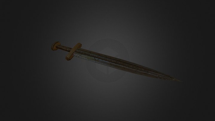Norse Sword 3D Model