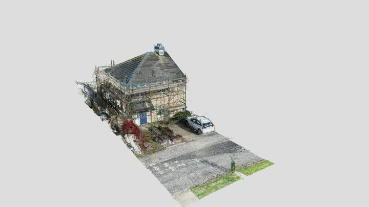 House_1_scaffold 3D Model