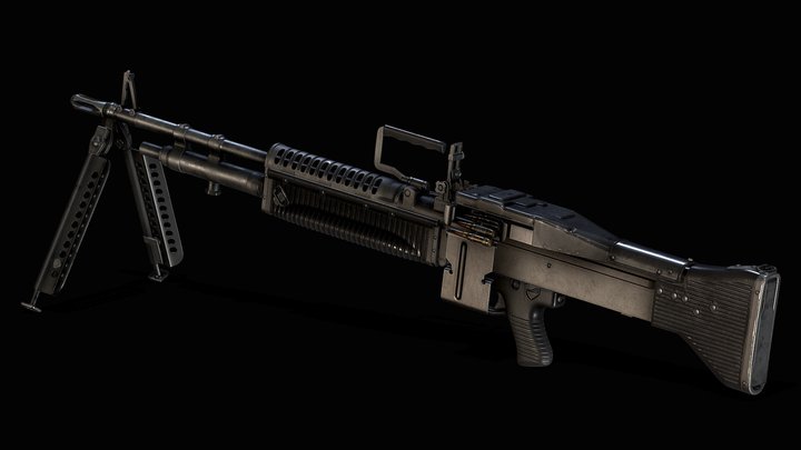 M60 | Free game-ready 3D Model