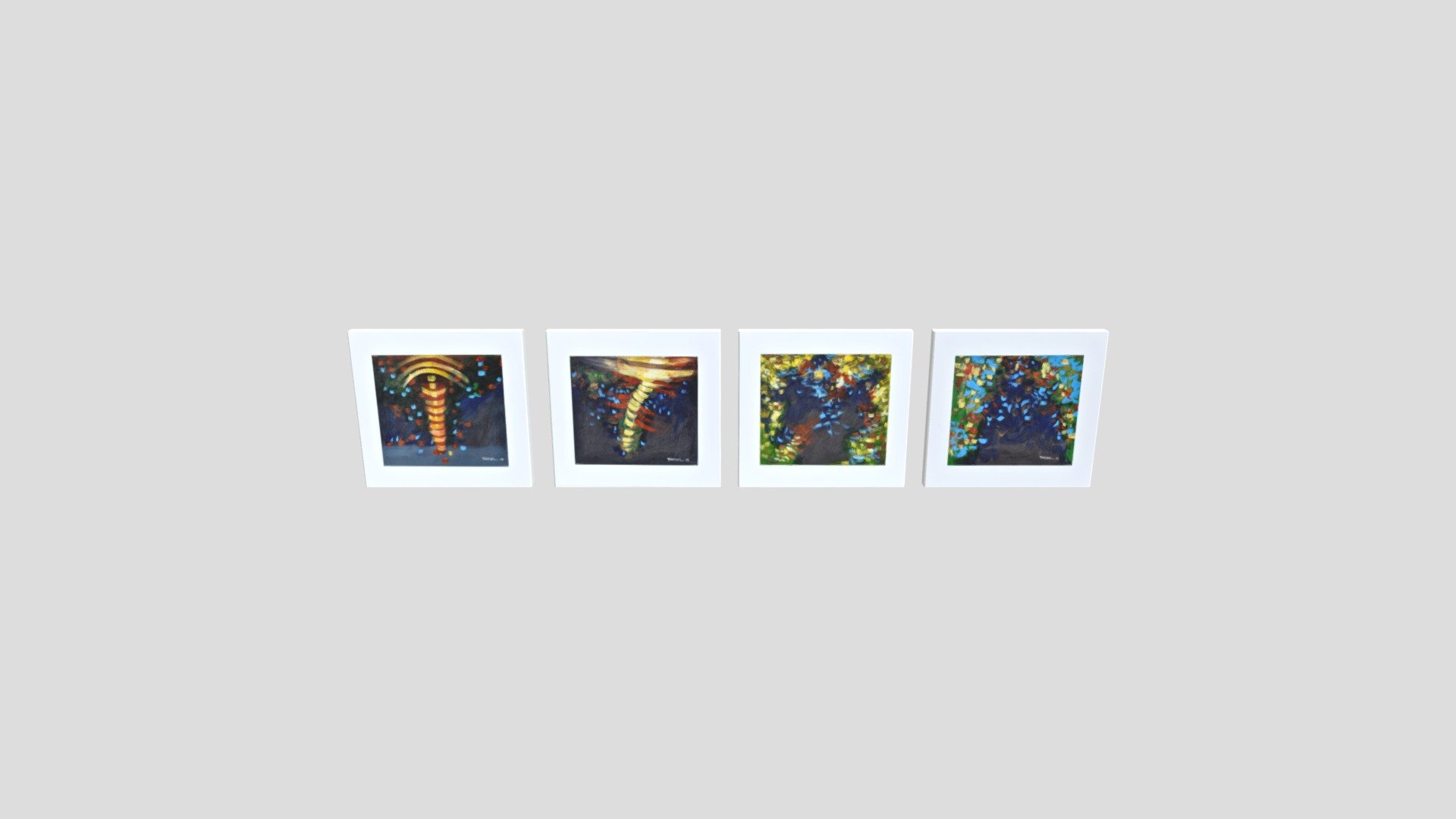 SET ACRYLIC PAINTING SIRI TORNADO