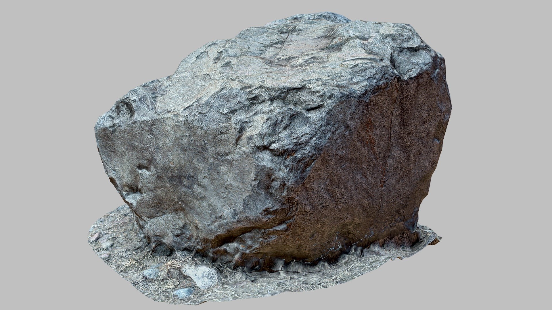 Gray Round Stone