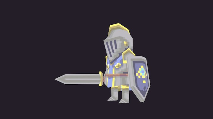 Ittybittyknight 3D Model