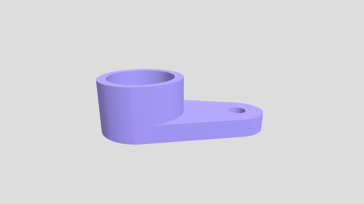 halysson montaña 810 solido 12 3D Model