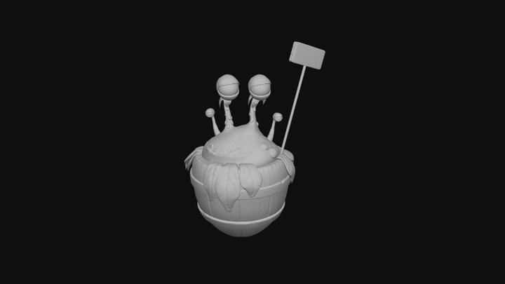 Fantasy plant 3D Model