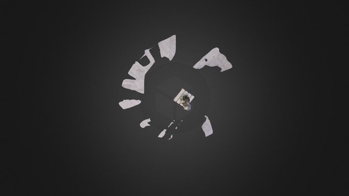 Św. Antoni 3D Model