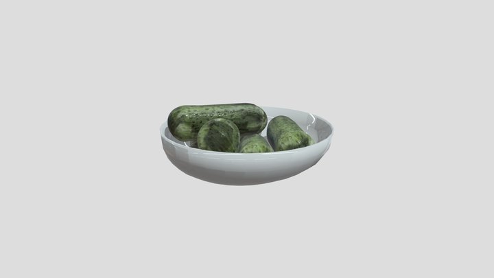 more cucumber 3D Model