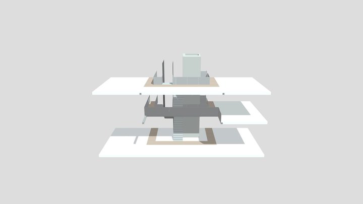 DR 3D Escalier 3D Model
