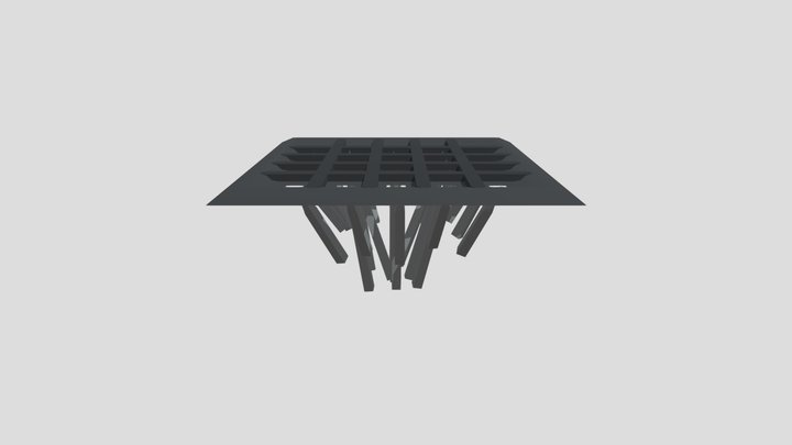 Spike Trap Damage Animation 3D Model