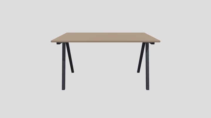 Desk 3D Model