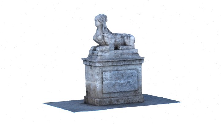 Esfinge de Valencia 3D Model