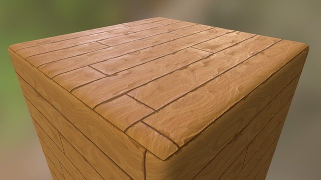 SubstanceDesigner-Destroyed Wood 3D Model