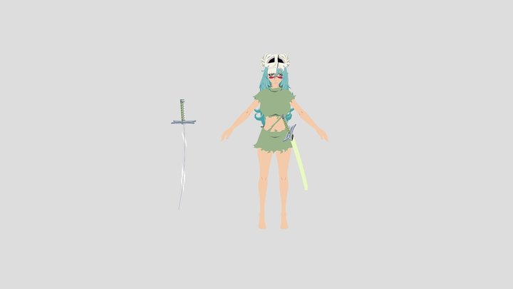 Nelliel Tu Odelschwanck (Adult form) 3D Model