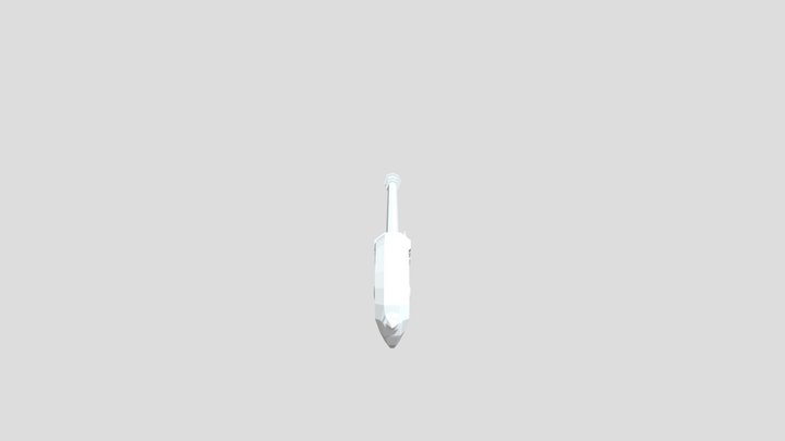 Frieren the Slayer Staff 3D Model