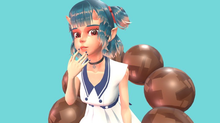 Natumi-ナツミ 3D Model