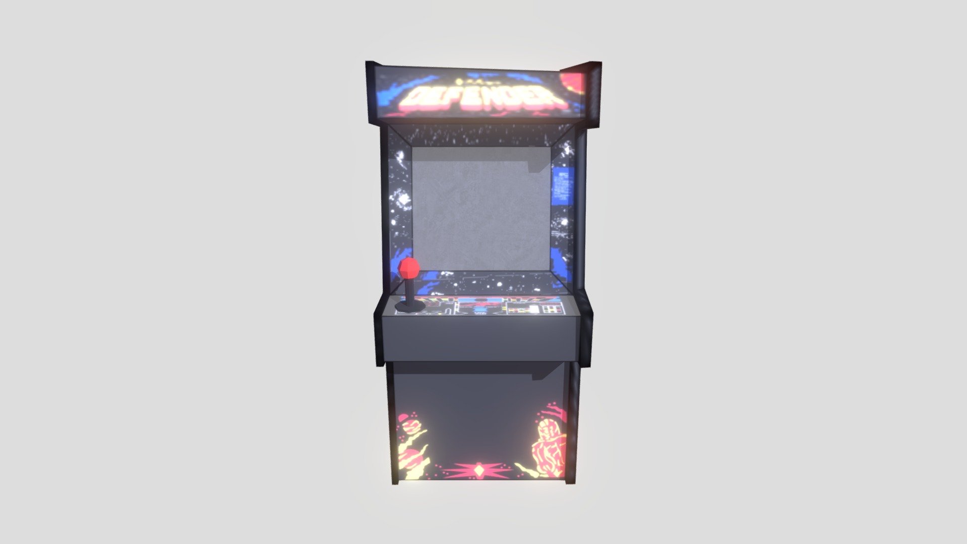 arcade machine - 3D model by puerhtea2 [3bdb07a] - Sketchfab