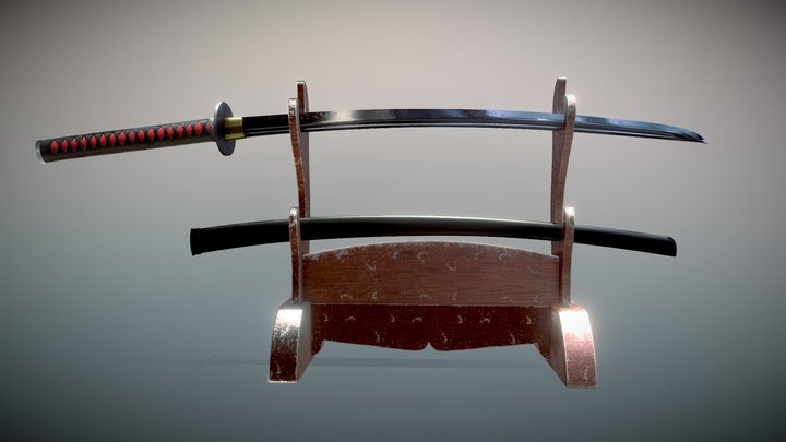 Katana 3D Model