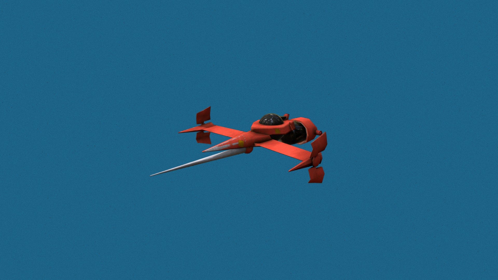 Cowboy Bebop Spike´s ship (Swordfish) - 3D model by JhosserLab