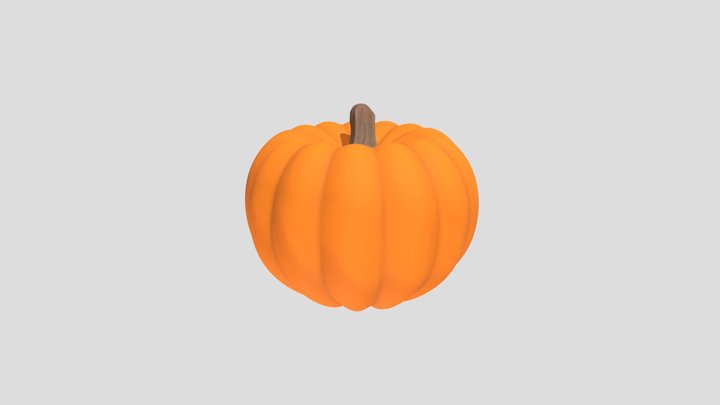Pumpkin-sketchfab 3D Model
